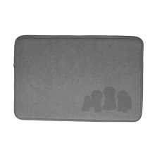 China High Quality Quick Door Mat Dry Polyester Microfiber Bath Tub Mat